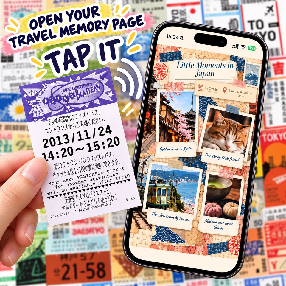 Japan Travel Stickers
